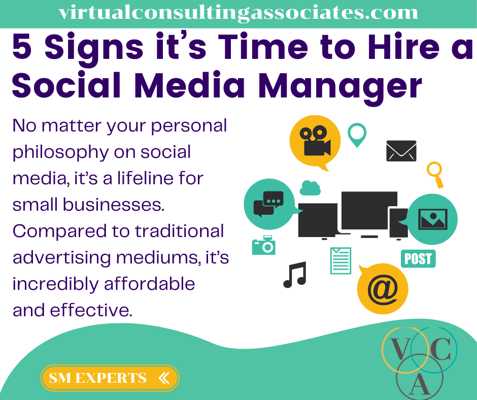 5 Signs its time to hire a social media manager